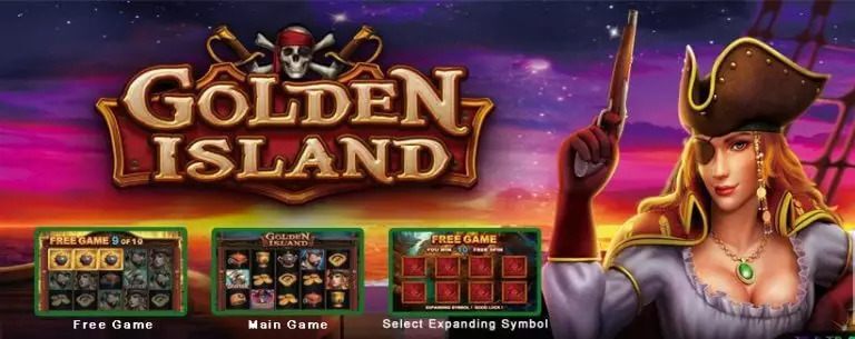 รีวิวเกมสล็อต Golden Island จากค่ายเกม SLOTXO เกมสล็อตโจรสลัด