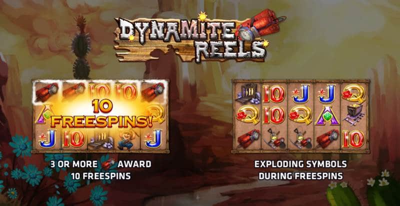 สัญลักษณ์ตัวช่วยพิเศษที่เป็นฟีเจอร์ที่น่าสนใจในเกมสล็อต Dynamite Reel