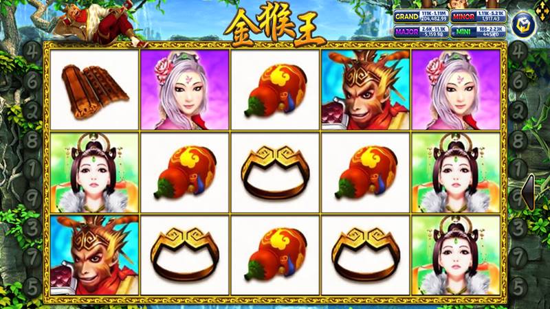 สัญลักษณ์ตัวช่วยพิเศษในเกมสล็อต Golden Monkey King จากค่ายเกม SLOTXO เกมสล็อตไซอิ๋วลิงป่วน