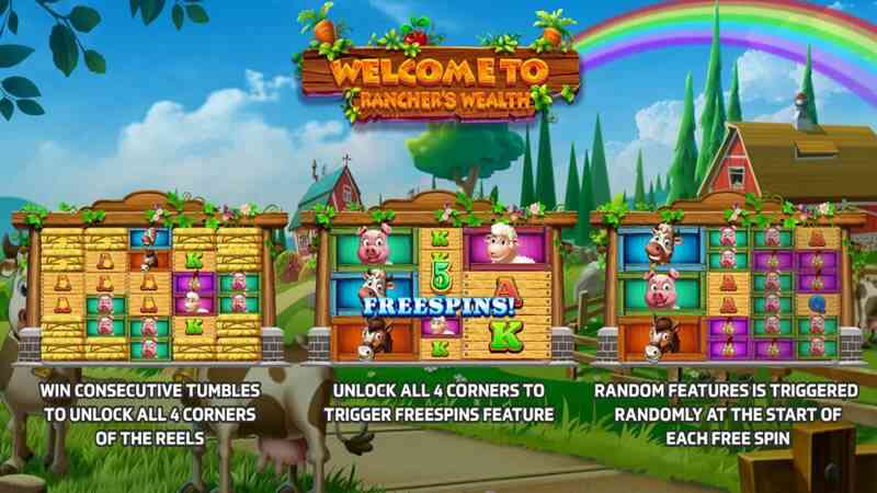 สัญลักษณ์ตัวช่วยพิเศษในเกมสล็อต Ranchers Wealth