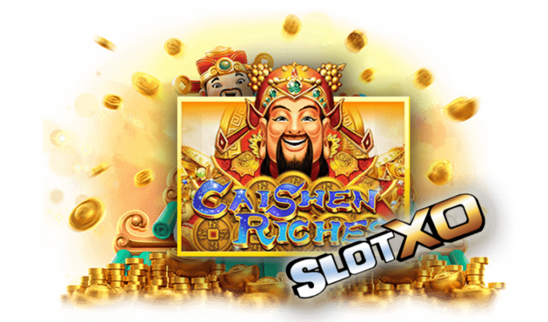 รีวิวเกมสล็อต Caishen Riches จากค่ายเกม SLOTXO เกมสล็อตแนวจีน ทำกำไรได้สูง