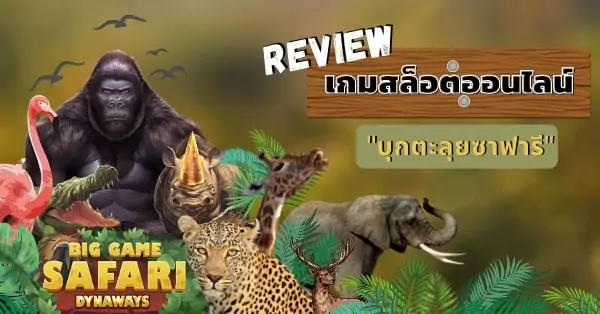 รีวิวเกมสล็อต xo Big Game Safari